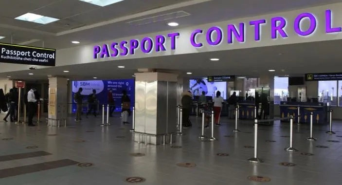 Airport wheelchair assistance lounge